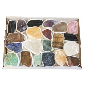 Mixed Rough Stone Box Medium